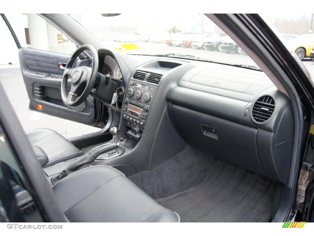 2003 Lexus IS 300 Sedan Black Dashboard Photo #45914394