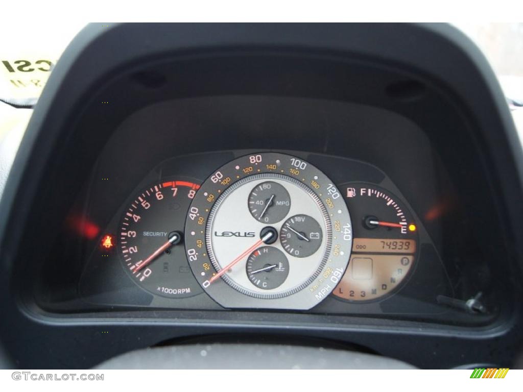 2003 Lexus IS 300 Sedan Gauges Photo #45914493