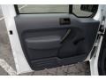 Dark Gray 2010 Ford Transit Connect XL Cargo Van Door Panel