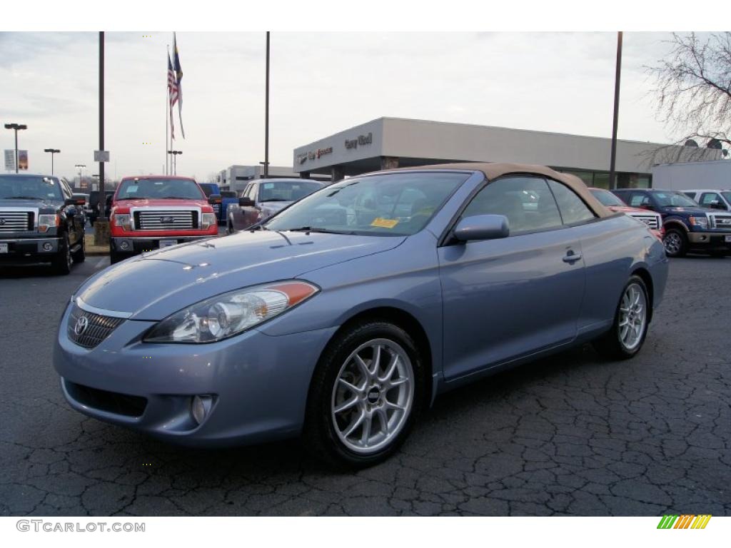 Cosmic Blue Metallic 2004 Toyota Solara SLE V6 Convertible Exterior Photo #45915219