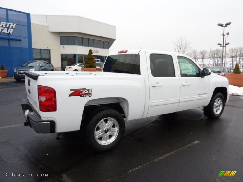 2011 Silverado 1500 LT Crew Cab 4x4 - Summit White / Ebony photo #10