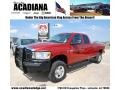 Inferno Red Crystal Pearl 2008 Dodge Ram 2500 ST Quad Cab 4x4