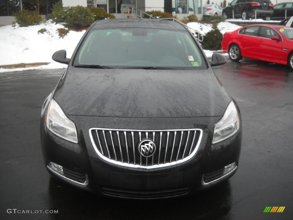 Carbon Black Metallic 2011 Buick Regal CXL Turbo Exterior Photo #45917778