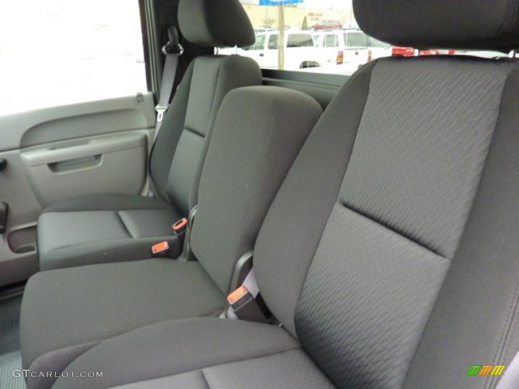 2011 Silverado 1500 Regular Cab 4x4 - Sheer Silver Metallic / Dark Titanium photo #15