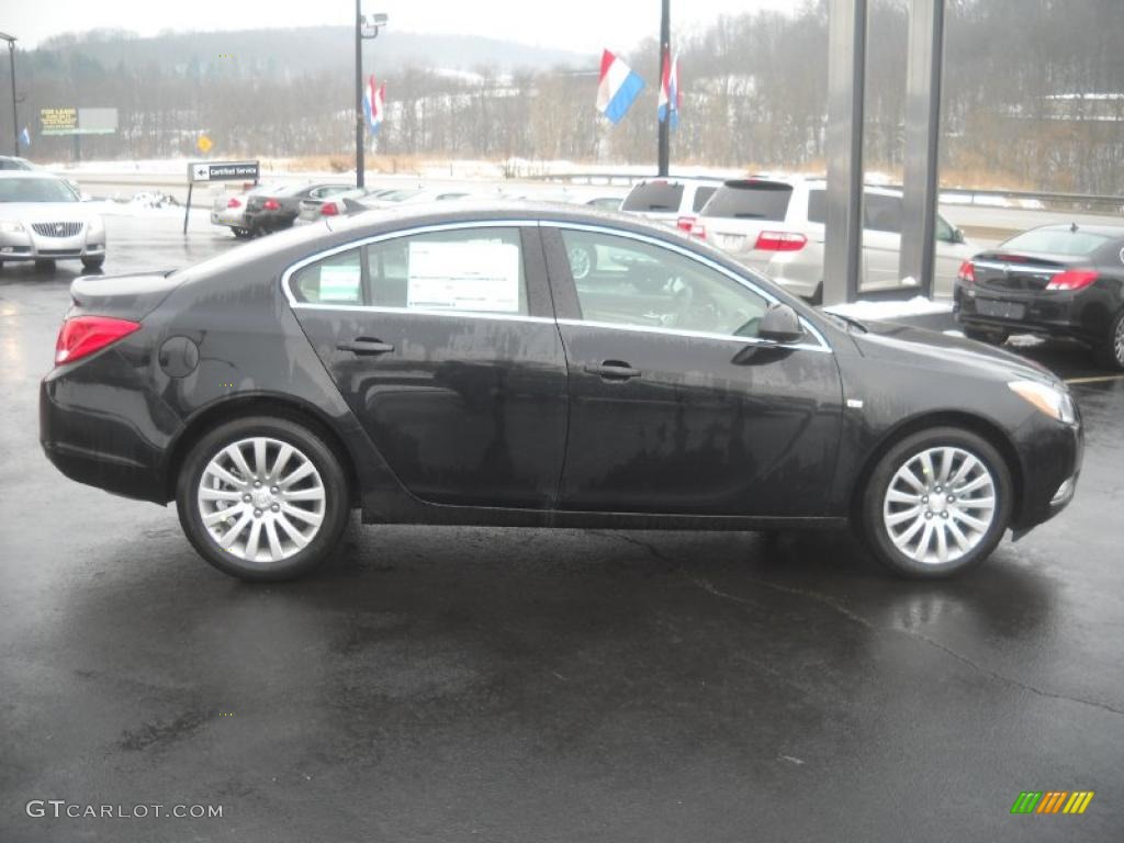 Carbon Black Metallic 2011 Buick Regal CXL Exterior Photo #45918021