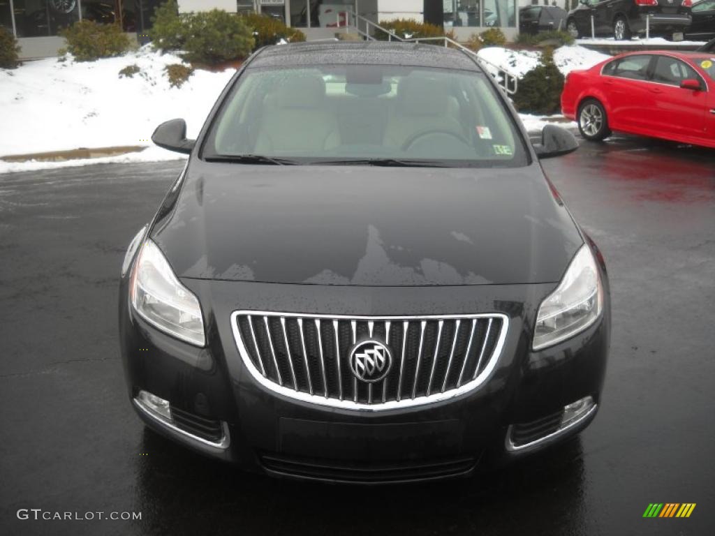 Carbon Black Metallic 2011 Buick Regal CXL Exterior Photo #45918090