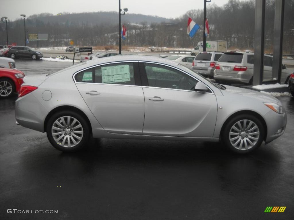 Quicksilver Metallic 2011 Buick Regal CXL Turbo Exterior Photo #45918153