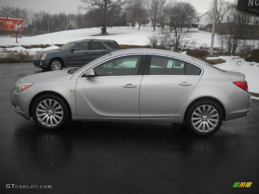 Quicksilver Metallic 2011 Buick Regal CXL Turbo Exterior Photo #45918177