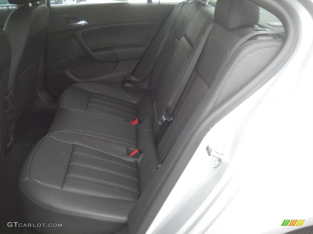 Ebony Interior 2011 Buick Regal CXL Turbo Photo #45918204