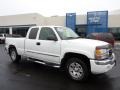 2006 Summit White GMC Sierra 1500 SLT Extended Cab 4x4  photo #1