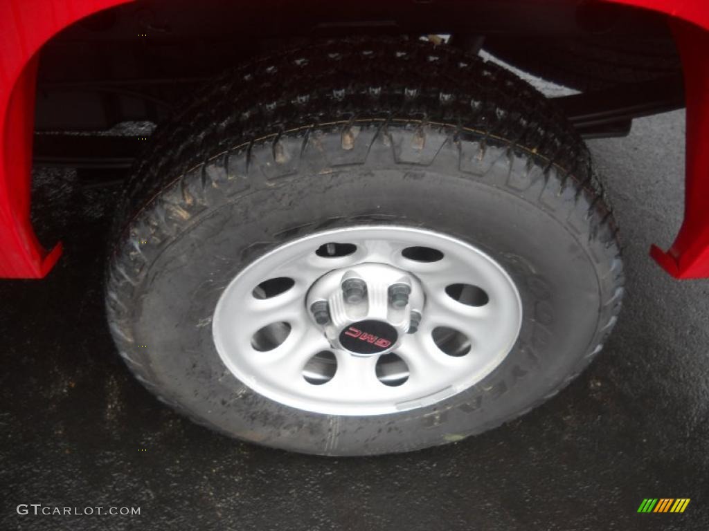 2011 Sierra 1500 Regular Cab 4x4 - Fire Red / Dark Titanium photo #14