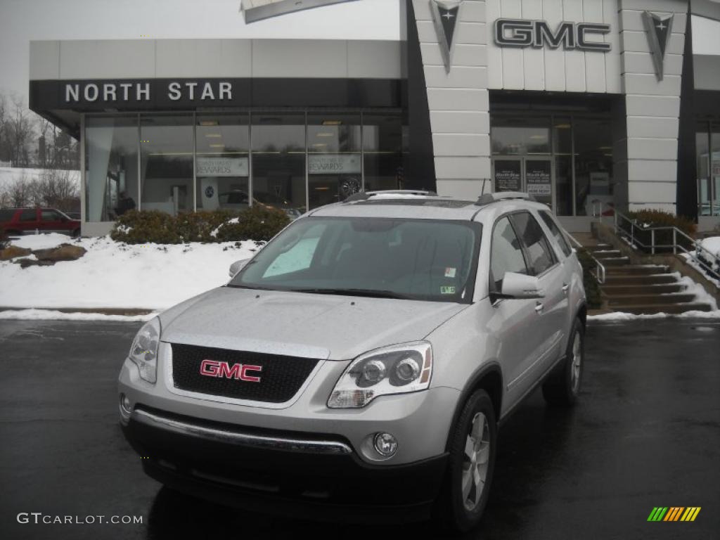 2011 Acadia SLT AWD - Quicksilver Metallic / Ebony photo #1