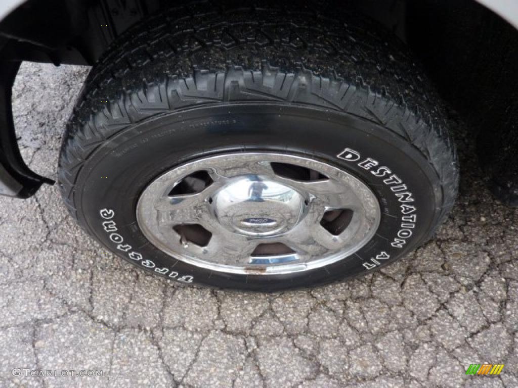 2005 F150 XLT SuperCab - Silver Metallic / Medium Flint Grey photo #7