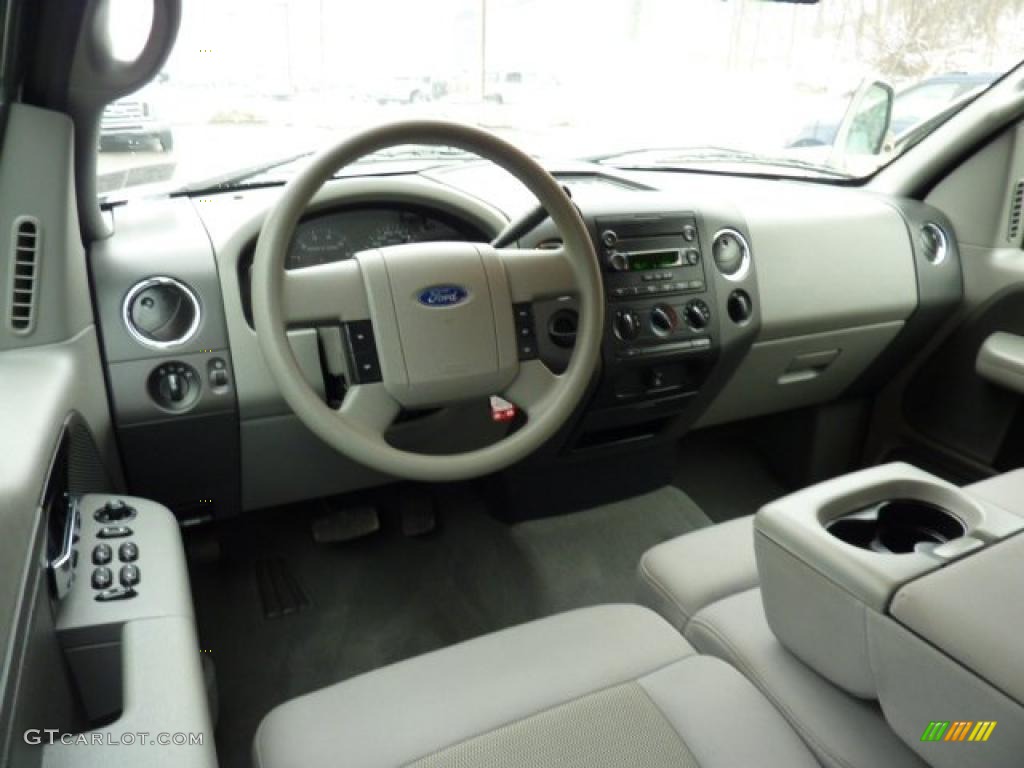 2005 F150 XLT SuperCab - Silver Metallic / Medium Flint Grey photo #10