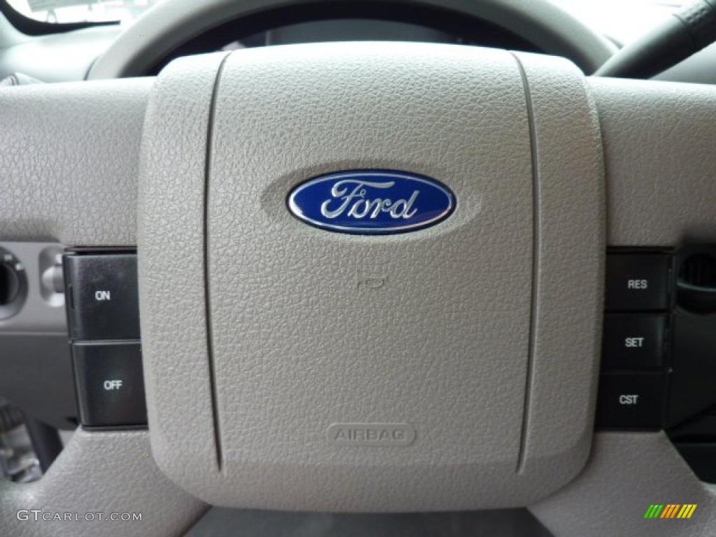 2005 F150 XLT SuperCab - Silver Metallic / Medium Flint Grey photo #13