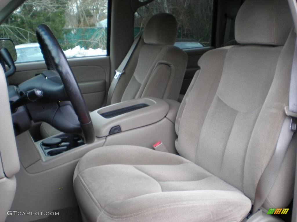 Neutral Interior 2003 GMC Sierra 2500HD SLE Crew Cab 4x4 Photo #45920490