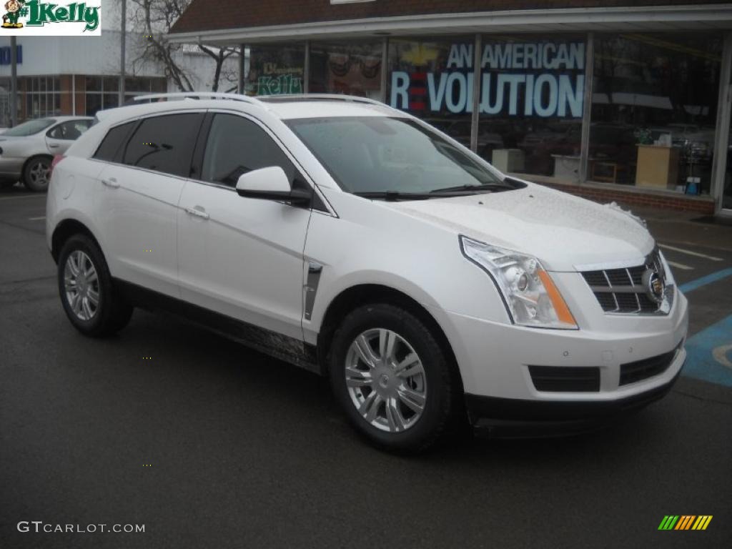 2011 SRX 4 V6 AWD - Platinum Ice Tricoat / Ebony/Titanium photo #1