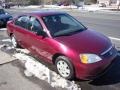 Radiant Ruby Pearl 2003 Honda Civic LX Sedan Exterior