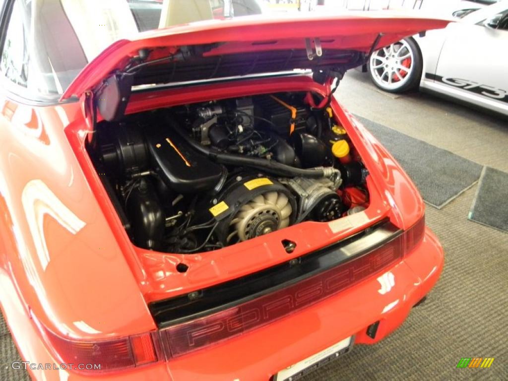 1991 Porsche 911 Carrera 2 Targa 3.6L OHC 12V Flat 6 Cylinder Engine Photo #45923665