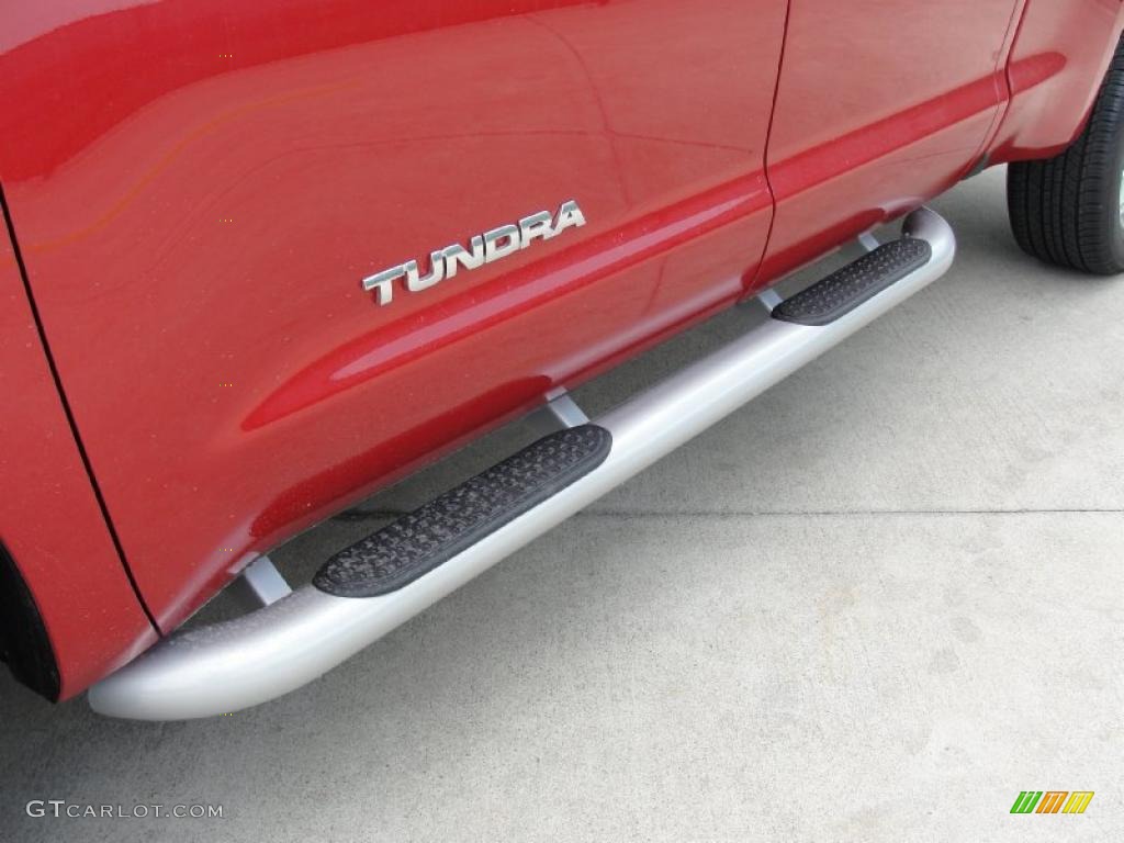 2011 Tundra TSS Double Cab - Barcelona Red Metallic / Graphite Gray photo #12