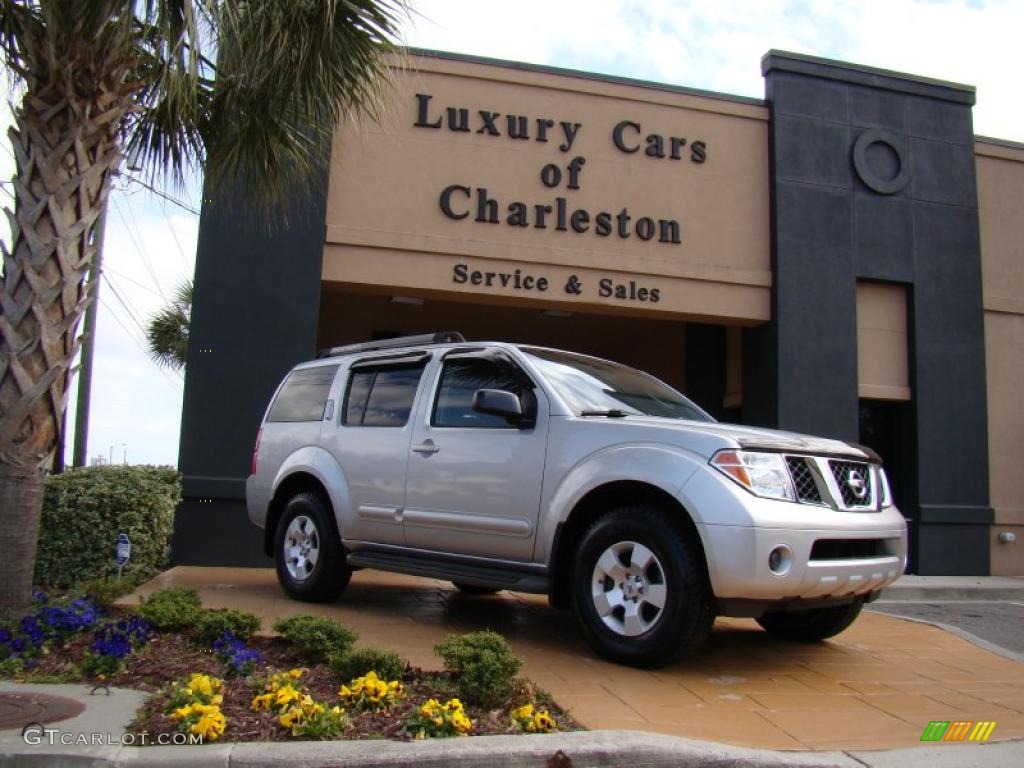 2007 Pathfinder S 4x4 - Silver Lightning / Graphite photo #1