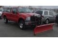 2006 Red Clearcoat Ford F250 Super Duty XL Regular Cab 4x4  photo #1