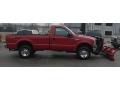 2006 Red Clearcoat Ford F250 Super Duty XL Regular Cab 4x4  photo #2