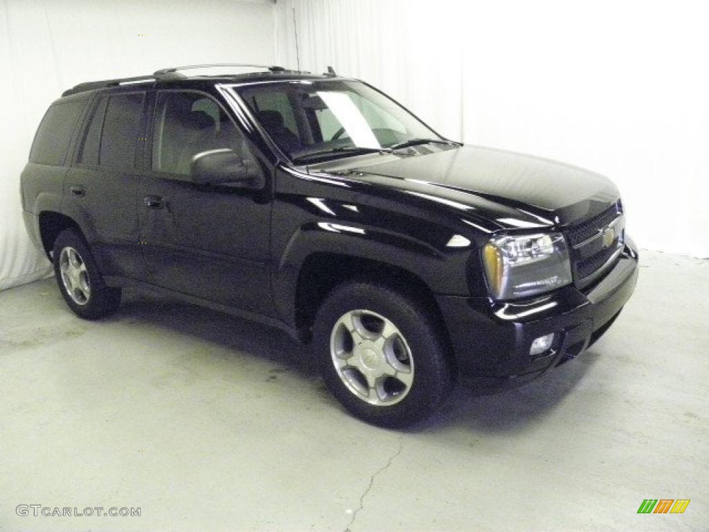 2008 TrailBlazer LS - Black / Ebony photo #1