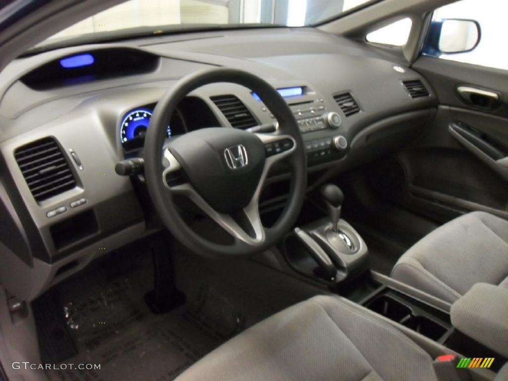 Gray Interior 2011 Honda Civic LX Sedan Photo #45925798