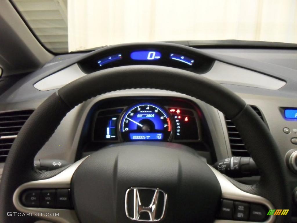 2011 Honda Civic Hybrid Sedan Gauges Photo #45925975