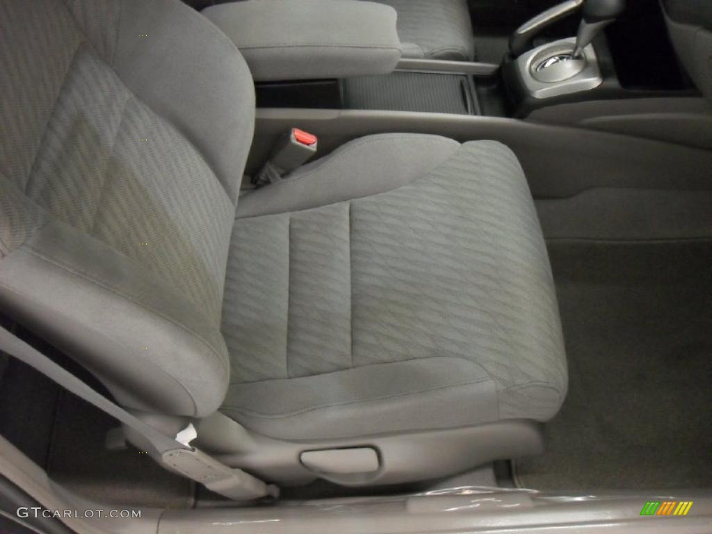 2011 Civic LX Coupe - Polished Metal Metallic / Gray photo #19