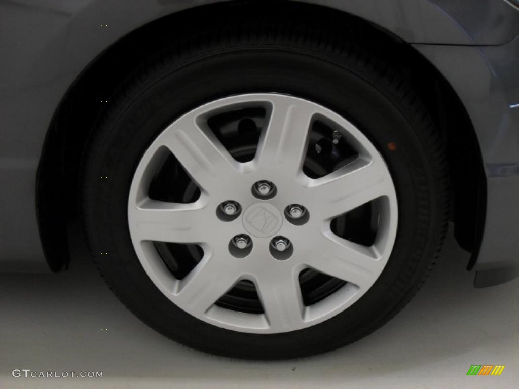 2011 Civic LX Coupe - Polished Metal Metallic / Gray photo #24