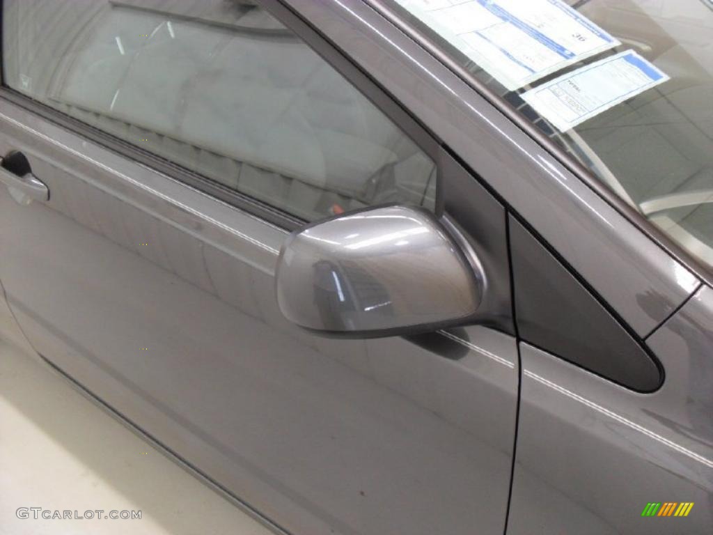 2011 Civic LX Coupe - Polished Metal Metallic / Gray photo #25