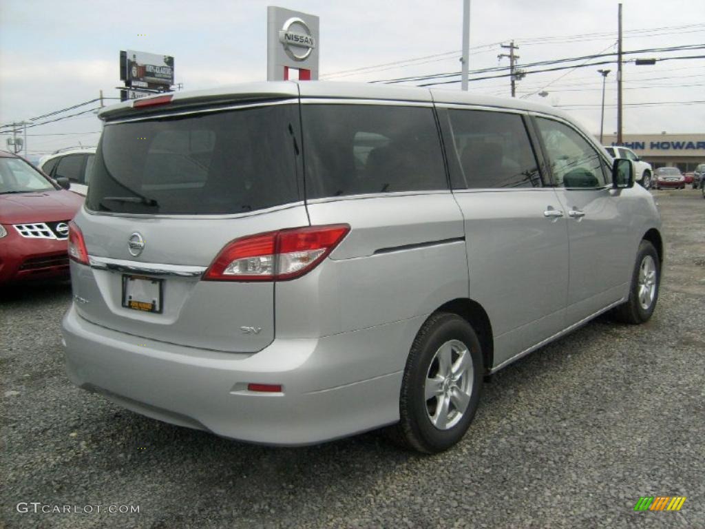 Brilliant Silver 2011 Nissan Quest 3.5 SV Exterior Photo #45926965