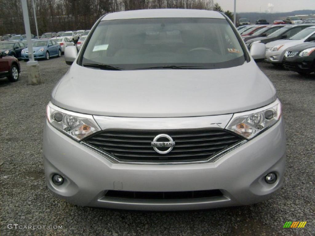 Brilliant Silver 2011 Nissan Quest 3.5 SV Exterior Photo #45926989