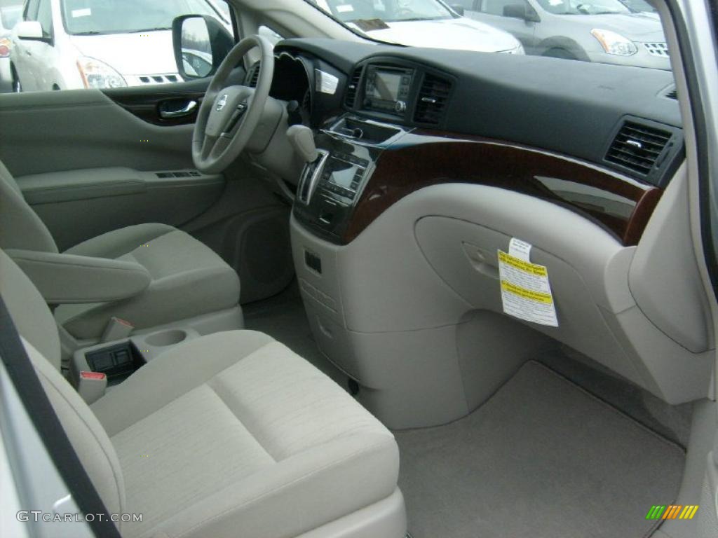 Gray Interior 2011 Nissan Quest 3.5 SV Photo #45927064