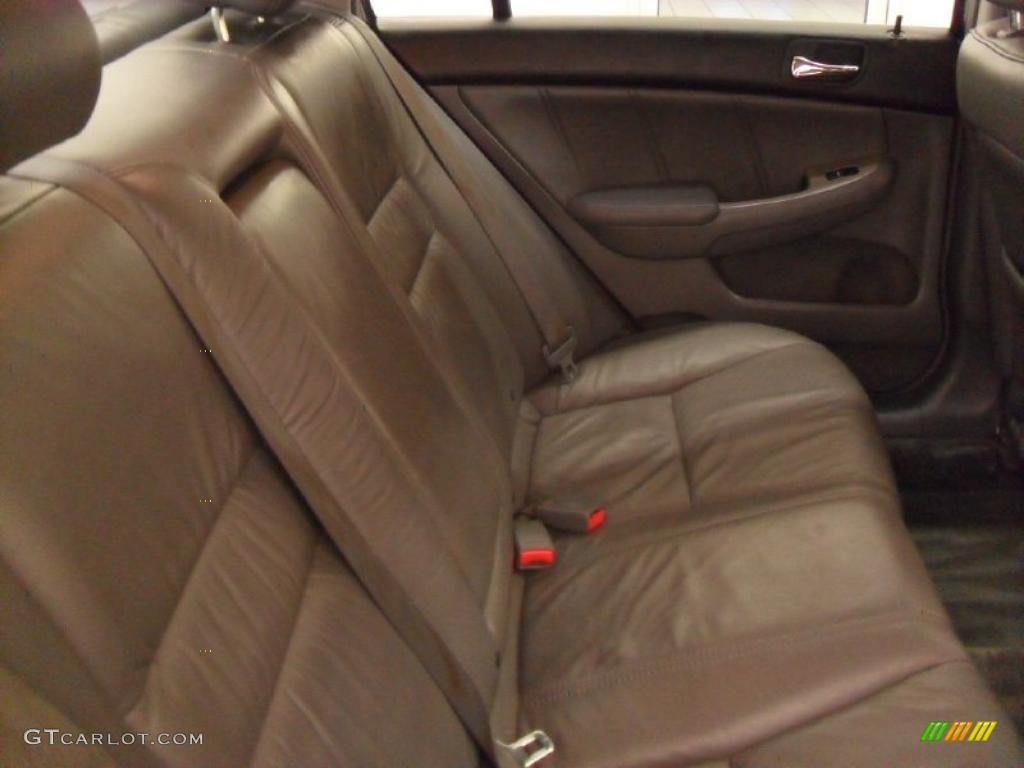 2005 Accord EX-L V6 Sedan - Redondo Red Pearl / Gray photo #22