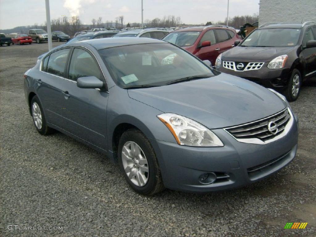 2011 Altima 2.5 S - Ocean Gray / Charcoal photo #10