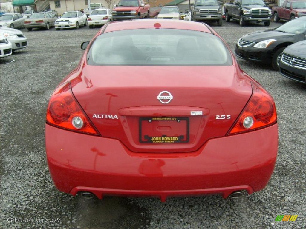 Red Alert 2011 Nissan Altima 2.5 S Coupe Exterior Photo #45927817