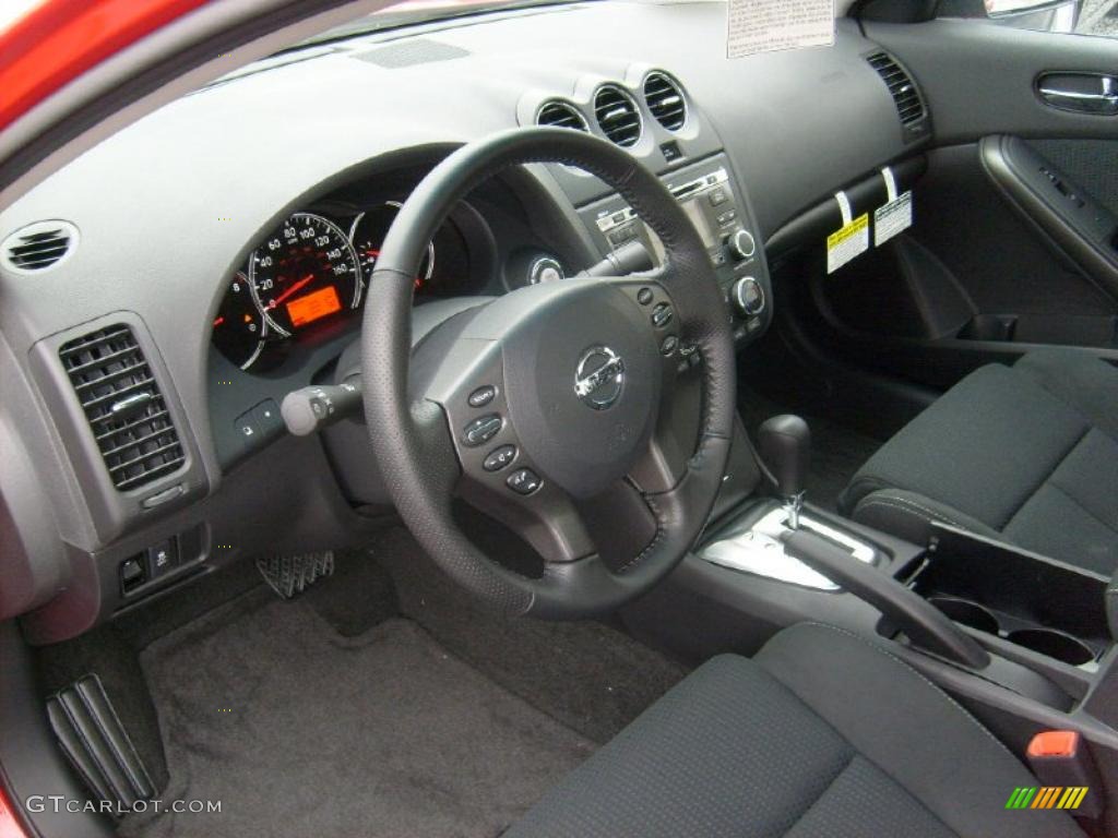 2011 Nissan Altima 2.5 S Coupe Charcoal Dashboard Photo #45927835