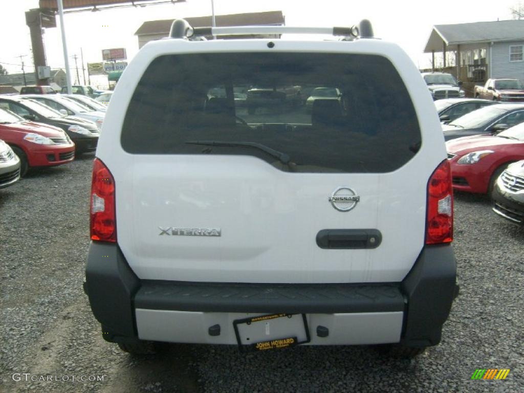 Avalanche White 2011 Nissan Xterra S 4x4 Exterior Photo #45928606