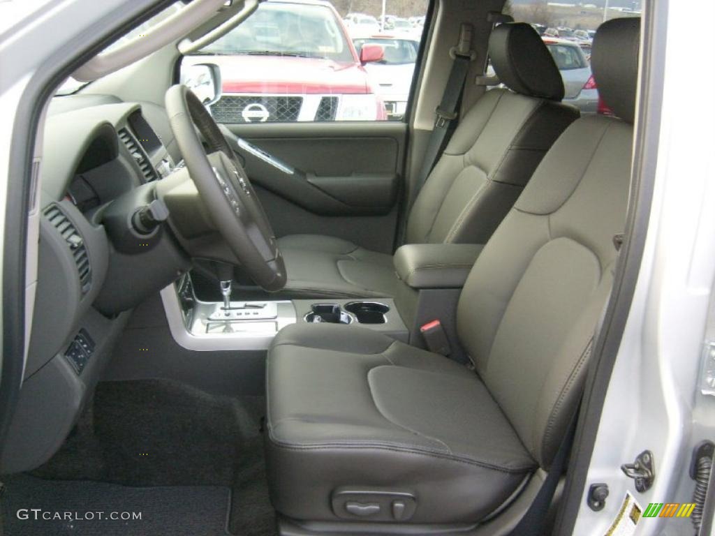 Graphite Interior 2011 Nissan Pathfinder Silver 4x4 Photo #45928918