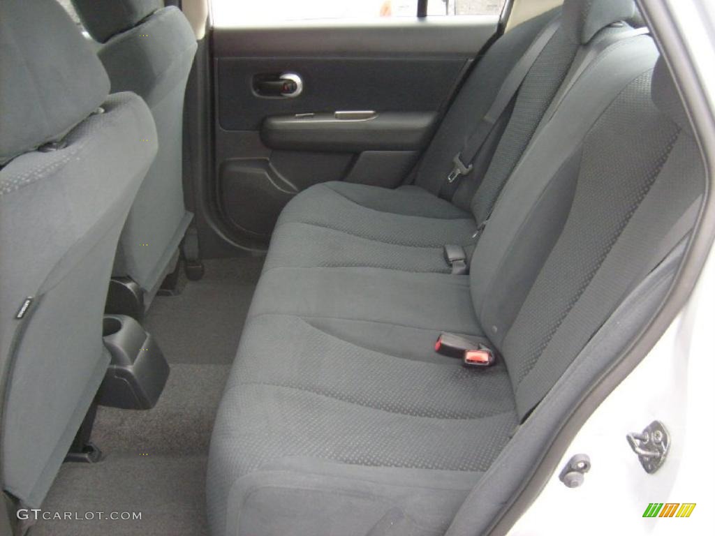 Charcoal Interior 2011 Nissan Versa 1.8 S Sedan Photo #45928924