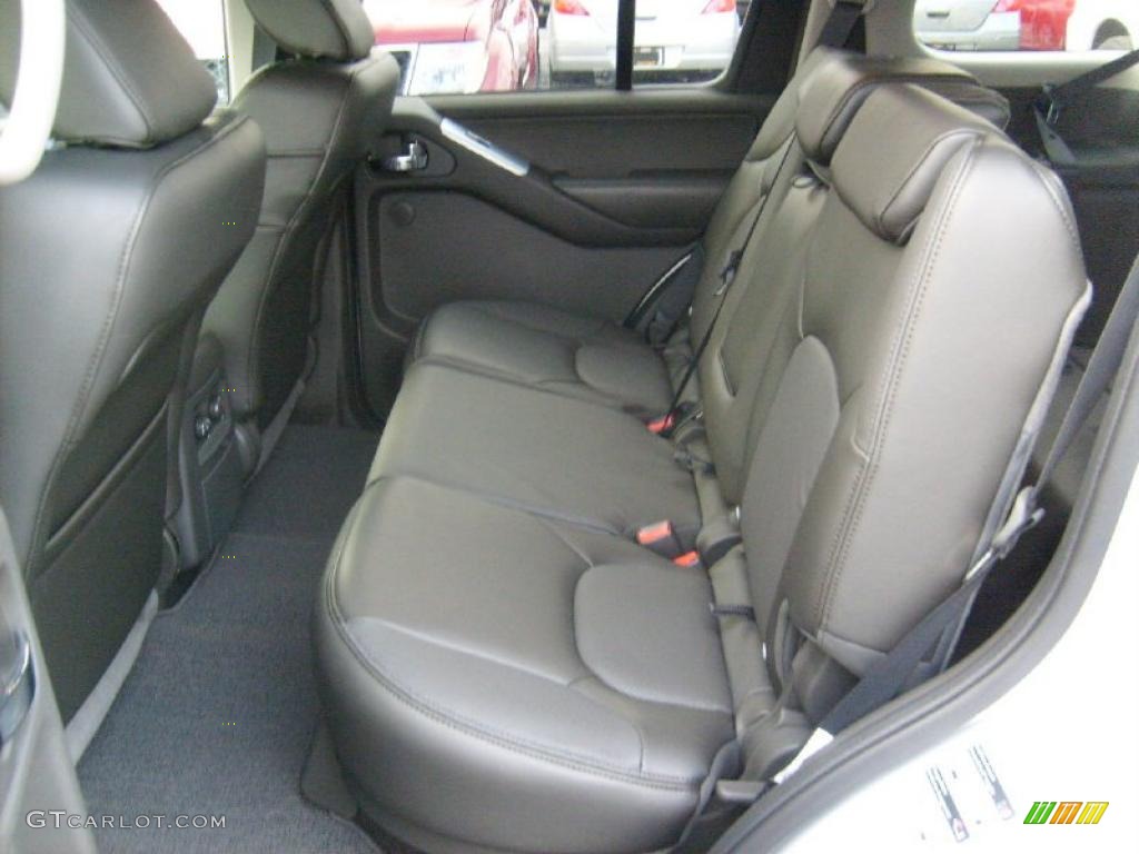 Graphite Interior 2011 Nissan Pathfinder Silver 4x4 Photo #45928930