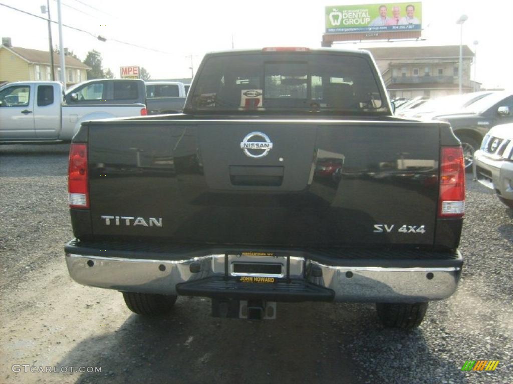Galaxy Black 2011 Nissan Titan SV King Cab 4x4 Exterior Photo #45929011