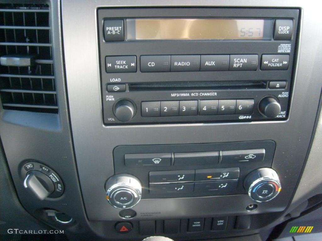 2011 Nissan Titan SV King Cab 4x4 Controls Photo #45929113