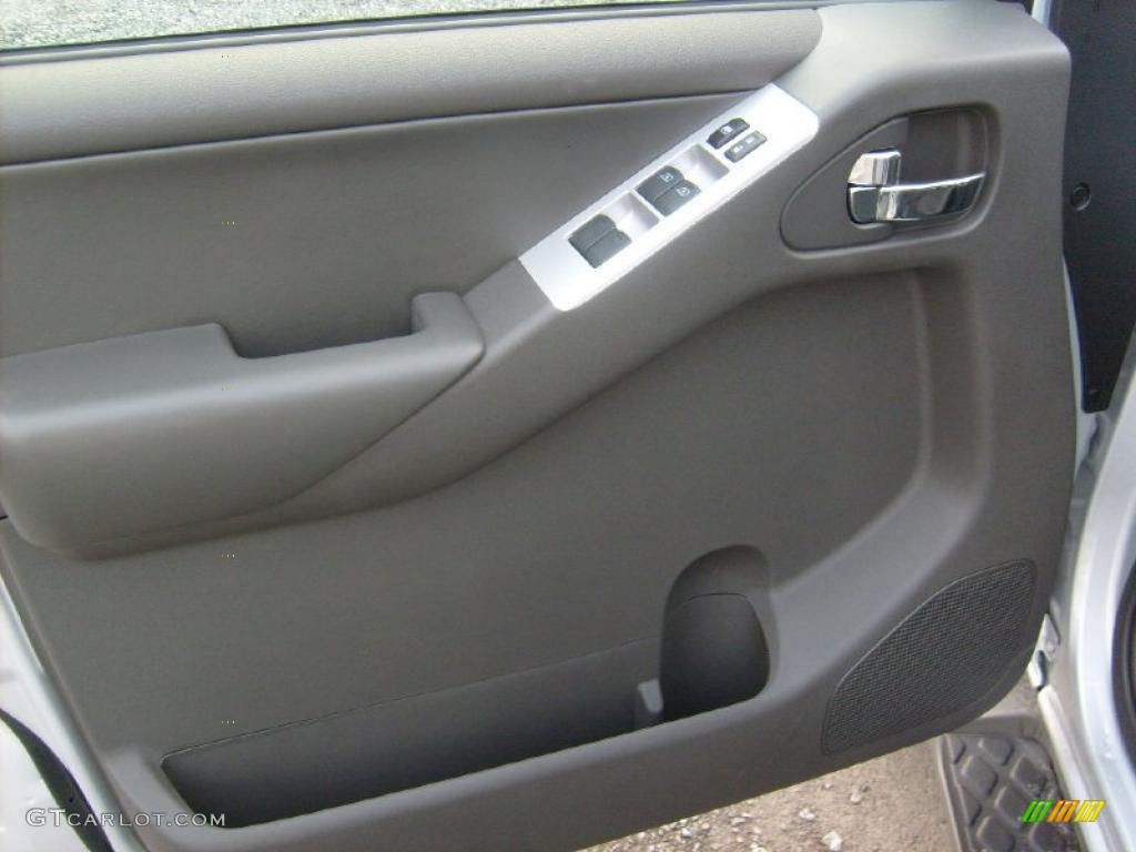 2011 Nissan Pathfinder Silver 4x4 Graphite Door Panel Photo #45929206