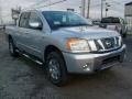 Radiant Silver 2011 Nissan Titan SV Crew Cab 4x4 Exterior