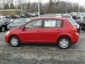 2011 Red Alert Nissan Versa 1.8 S Hatchback  photo #2