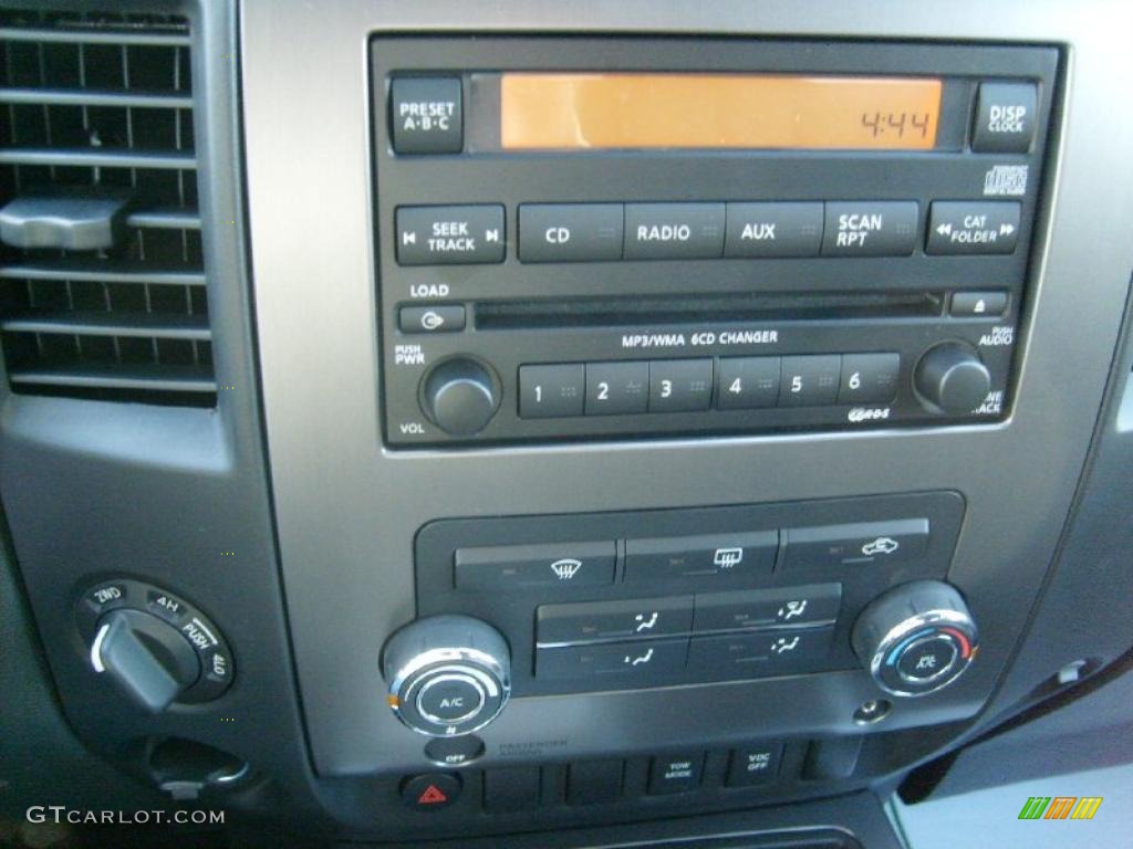 2011 Nissan Titan SV Crew Cab 4x4 Controls Photo #45929464